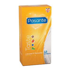 Pasante Taste Flavoured Condoms (12 Pack)
