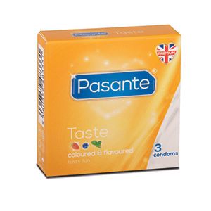 Pasante Taste Flavoured Condoms (3 Pack)